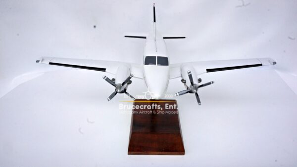 Model of Beechcraft King Air C90 with detailed craftsmanship.